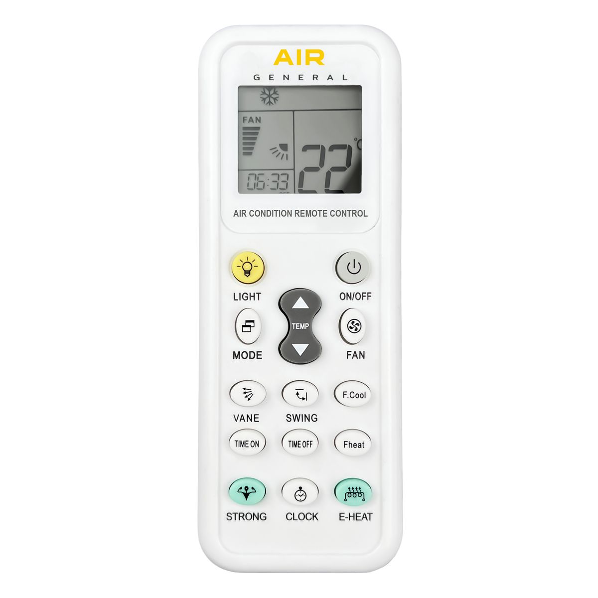 General AIR - custom made remote control on demand for air conditioning