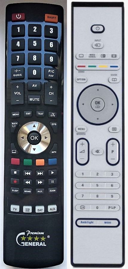 PHILIPS RC4713/01 -   


kompatibilis General márkájú távirányító