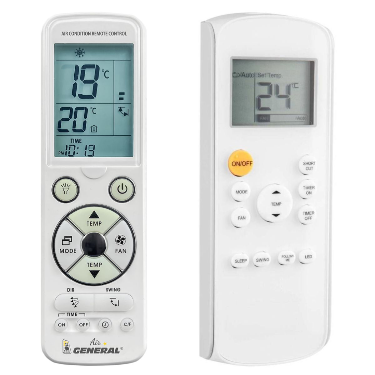 CANVAC 5121V -   

luxus háttérvilágítású 
távirányító