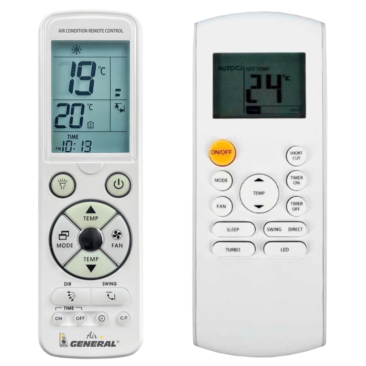 DAITSU RG57B/BGE -   

luxus háttérvilágítású 
távirányító