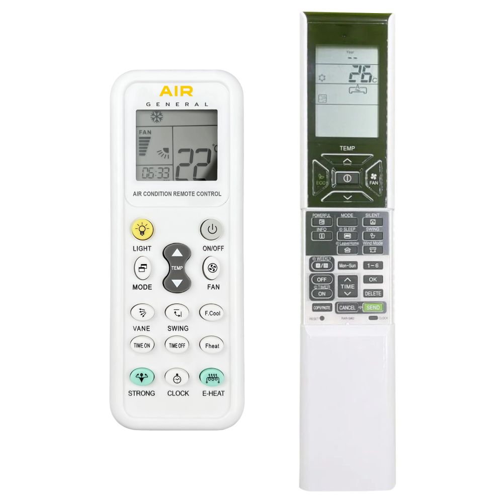 HITACHI RAR-6NE1, RAR-6N1, RAR-6N2, RAR-6N3, RAR-6NE4, RAR-6N5 -   


kompatibilis General márkájú távirányító