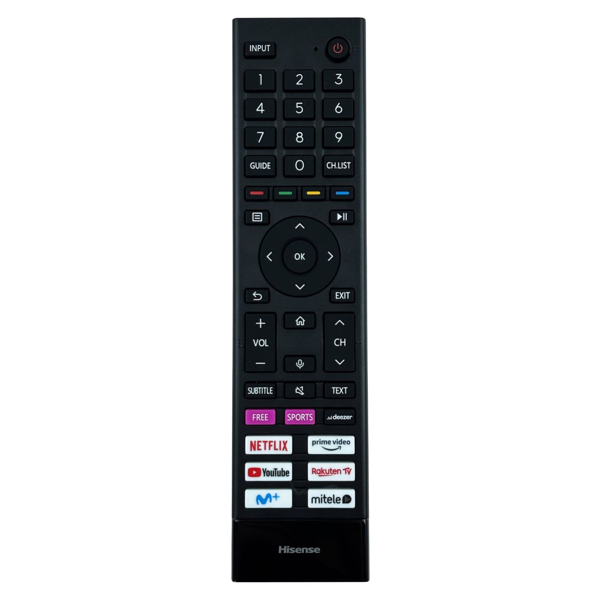 HISENSE ERF3D80H, 50A6G, 50A7GQ, 50E76GQ, 50E7HQ, 55A53FEVS, 55A63H - eredeti gyári távirányító hangvezérléssel