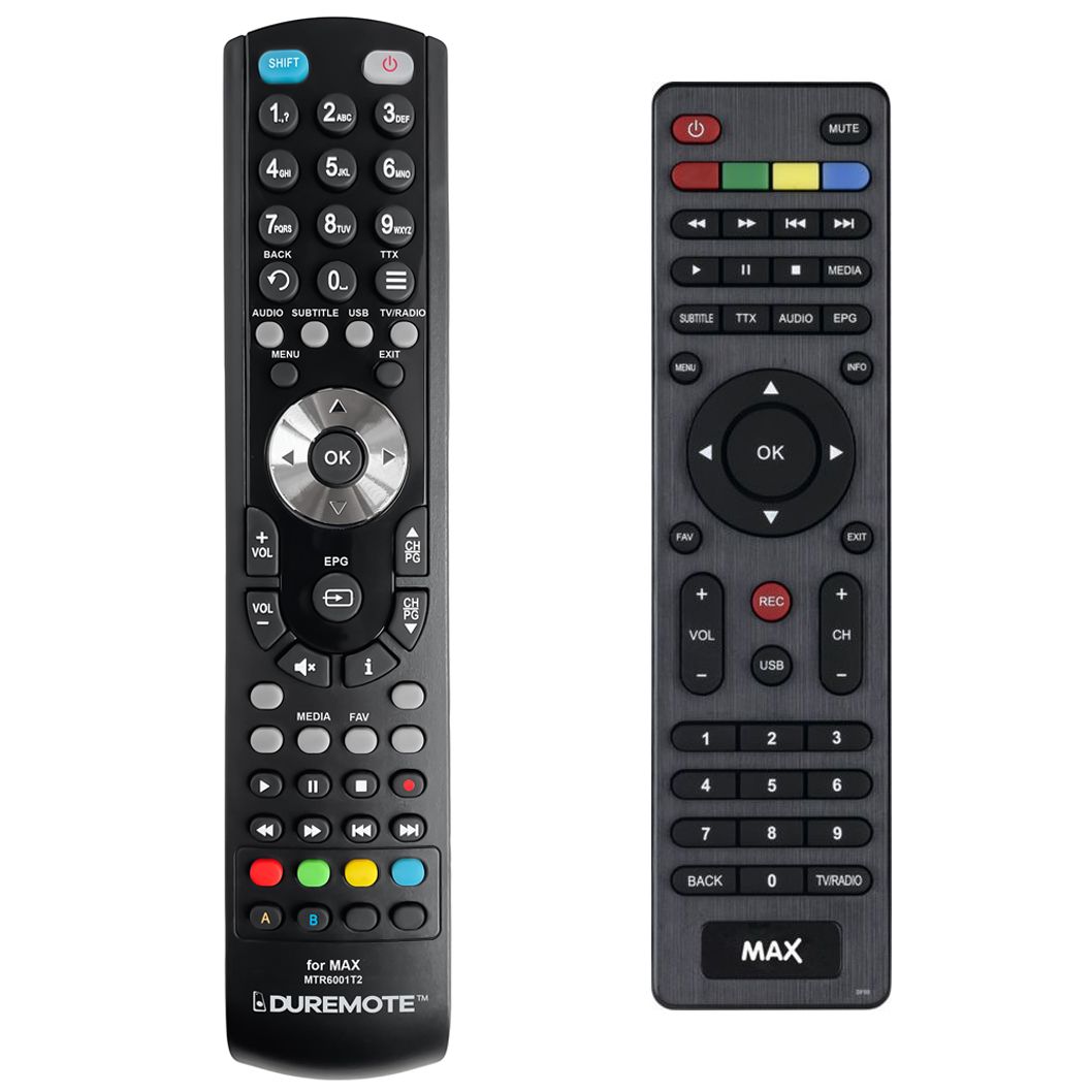 MAX MTR6001T2 - távirányító duplikátum