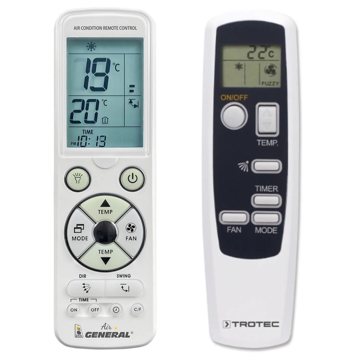 TROTEC PAC 4600, PAC4600 -   

luxus háttérvilágítású 
távirányító