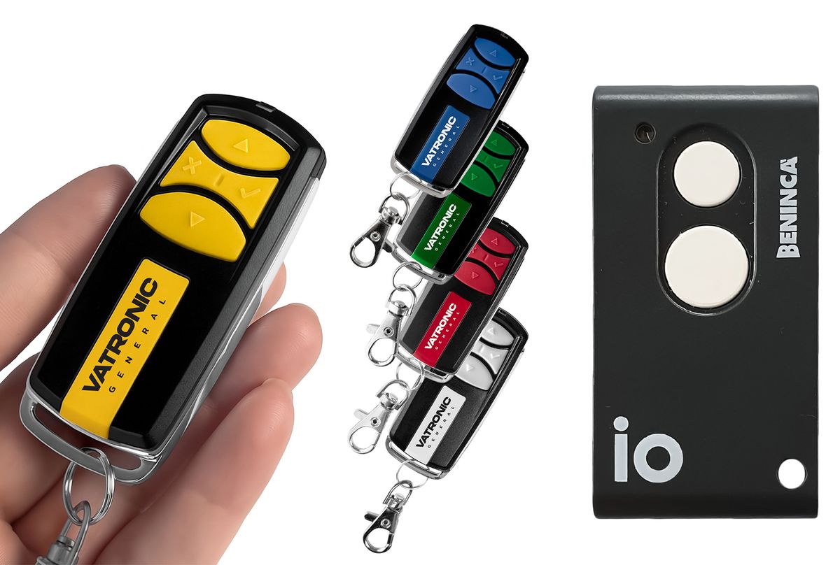 BENINCA IO.2WV - Luxus fém 4 csatornás távirányító VATRONIC