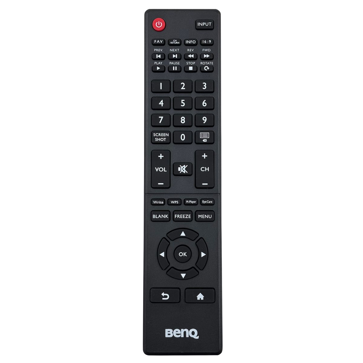 BENQ 5J.F1W06.001, RM5501K, RM6501K, RM7501K, RM8601K - eredeti gyári távirányító