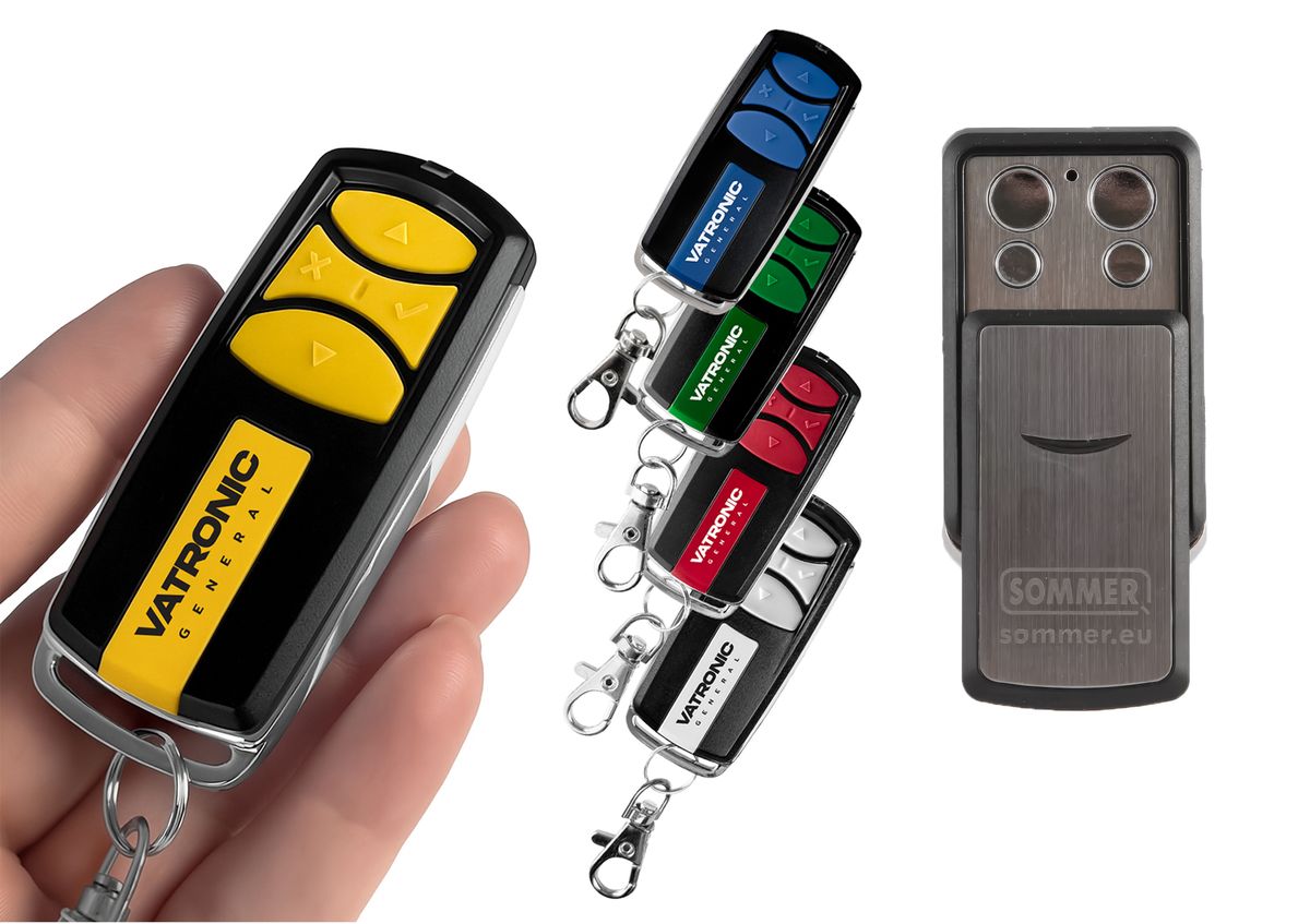 SOMMER SLIDER 4031 - Luxus fém 4 csatornás távirányító VATRONIC