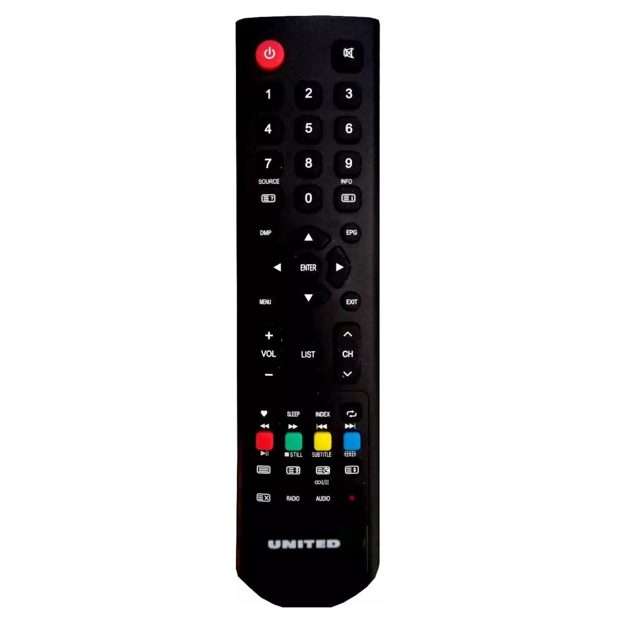 UNITED TV LED24H50, LED32H50, LED32HS40, LED39HS40, LED40HS5 - eredeti gyári távirányító