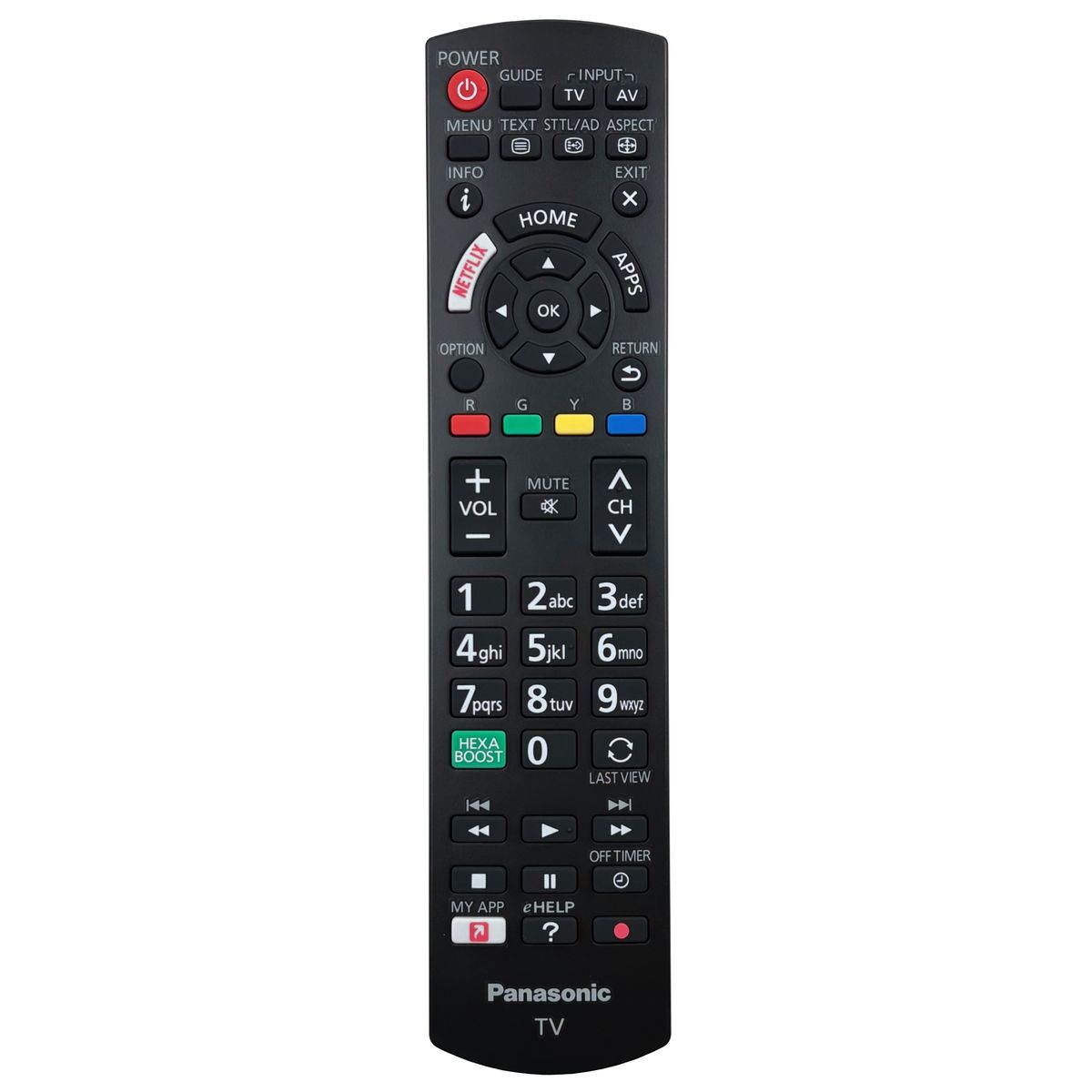 PANASONIC N2QAYB001126 - eredeti gyári távirányító