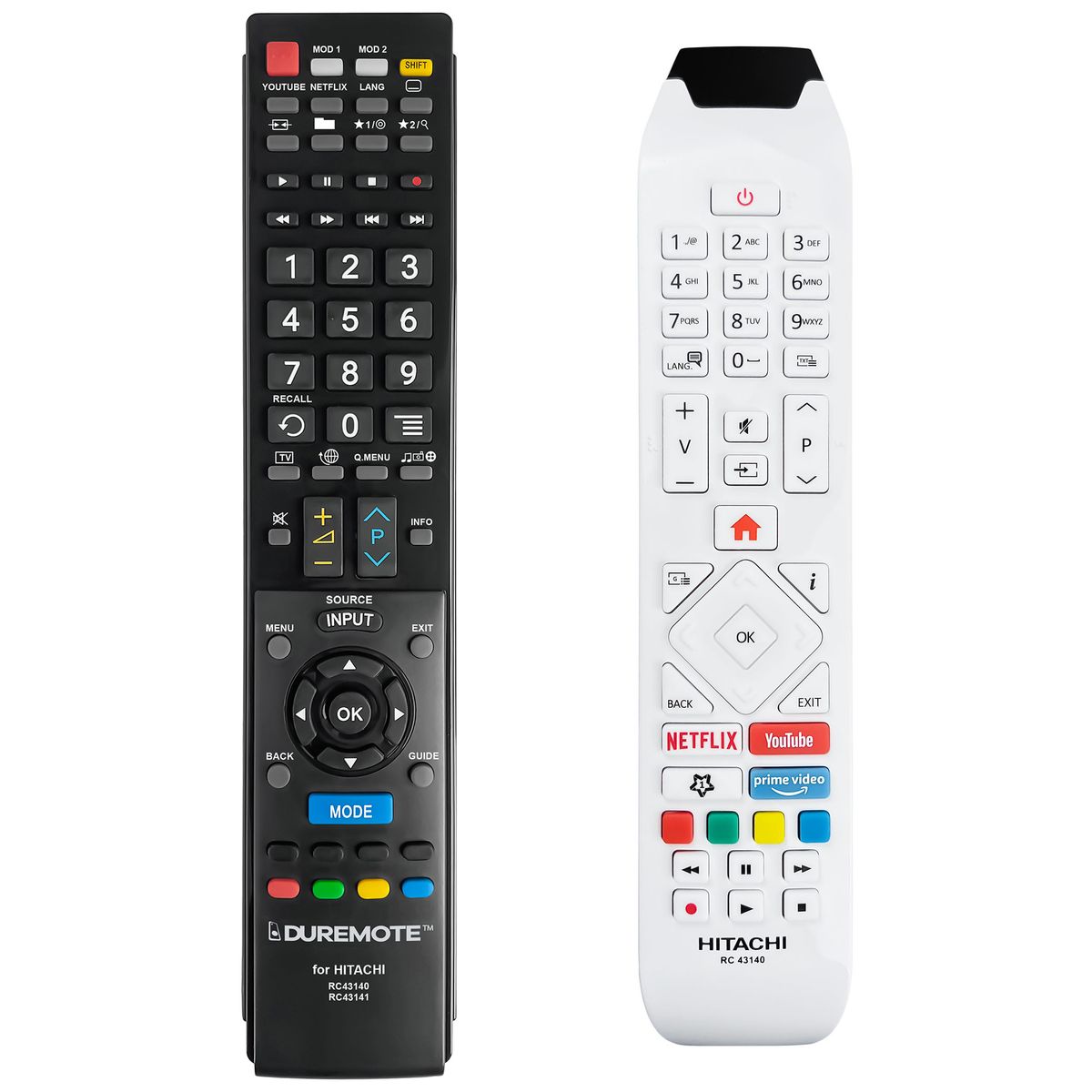 HITACHI RC43140P WHITE - távirányító duplikátum
