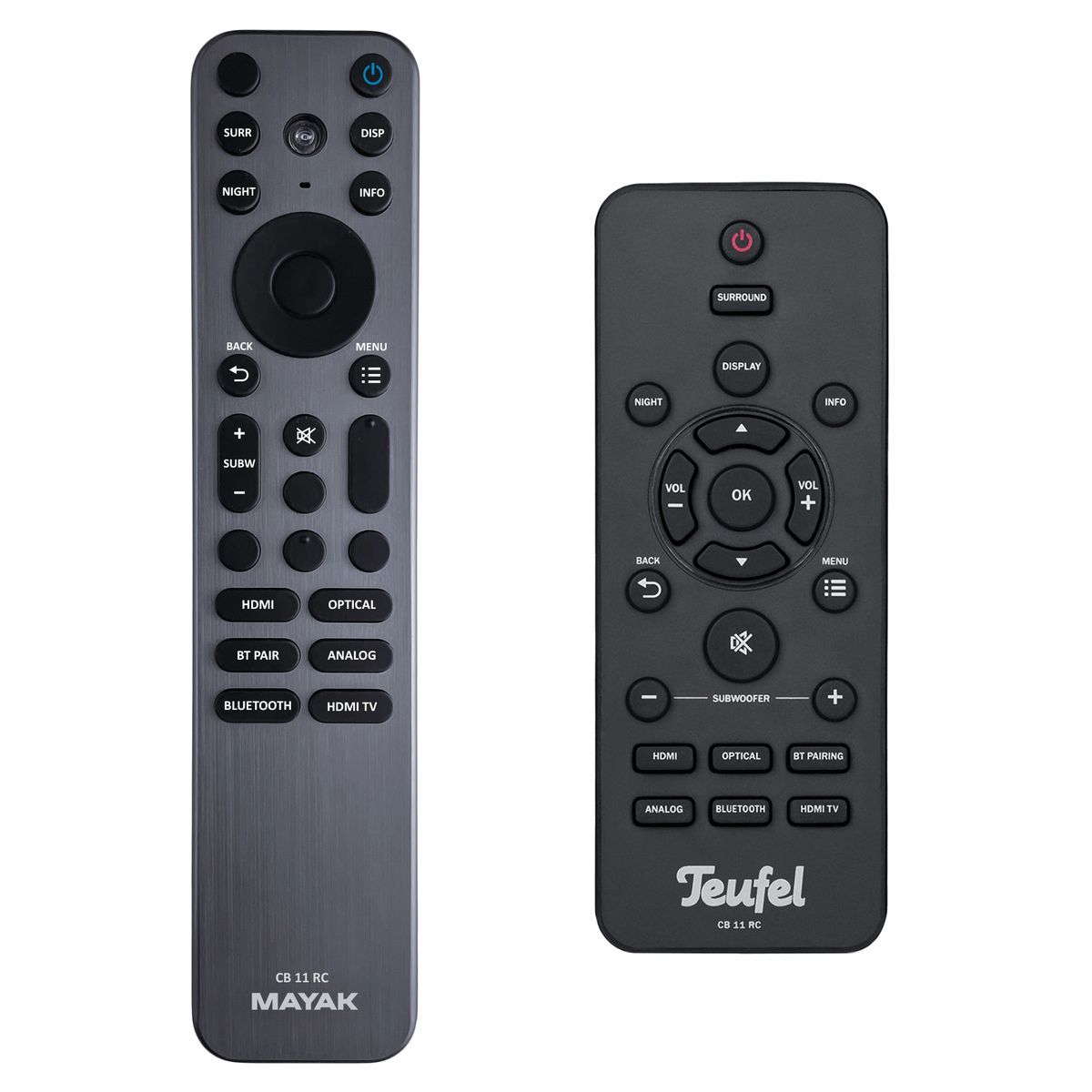 TEUFEL CB11RC -   

fémházas háttérvilágítással
távirányító
 duplikátum