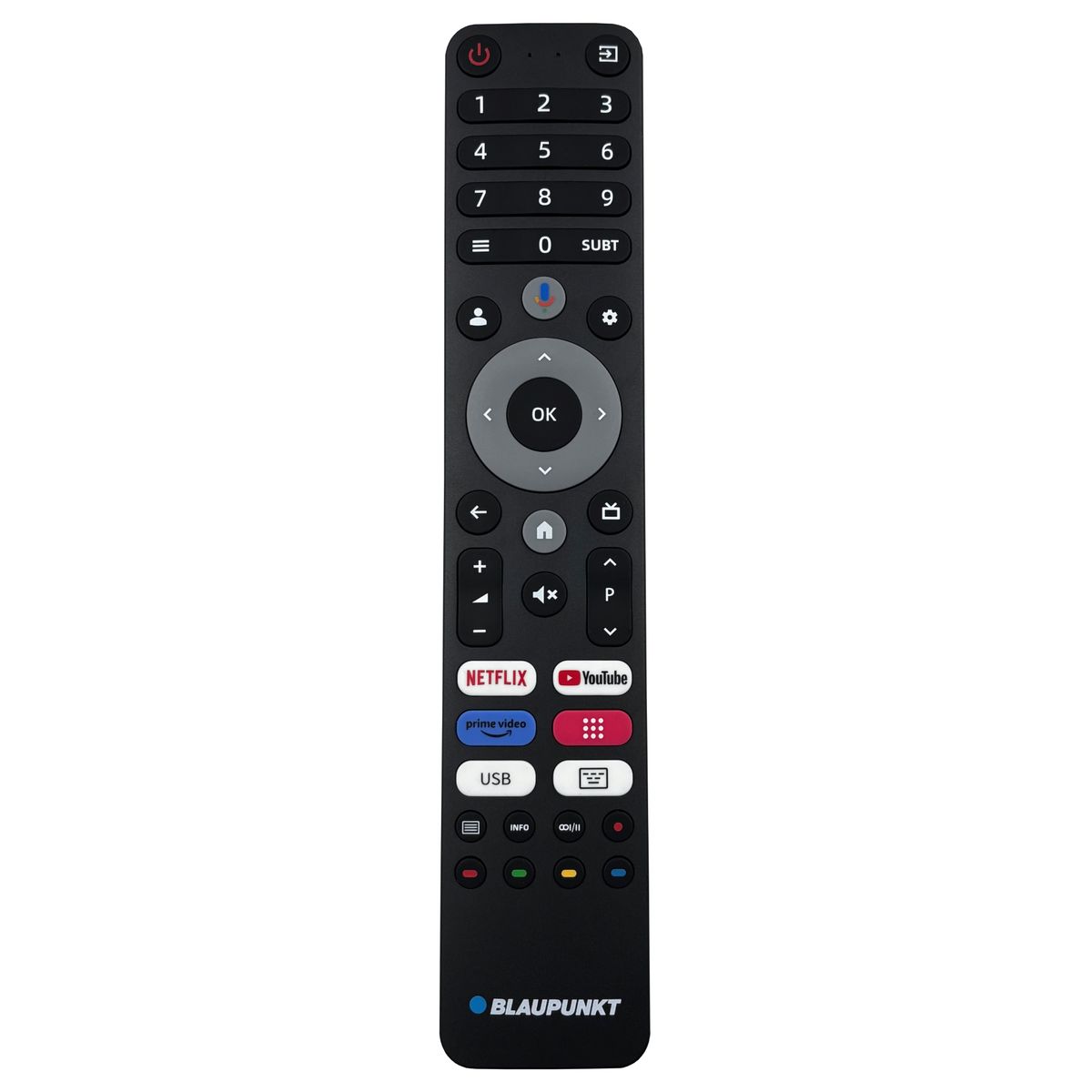 BLAUPUNKT 43UBG6000S, 50UBG6000S, 65UBG6000S - eredeti gyári távirányító hangvezérléssel