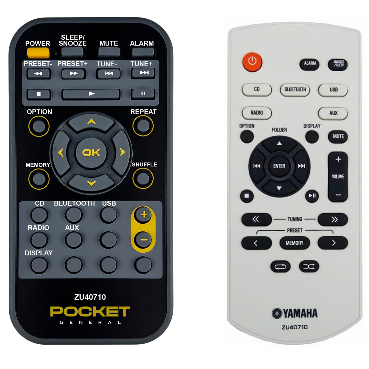 YAMAHA ZU40710 -   


távirányító
 duplikátum
