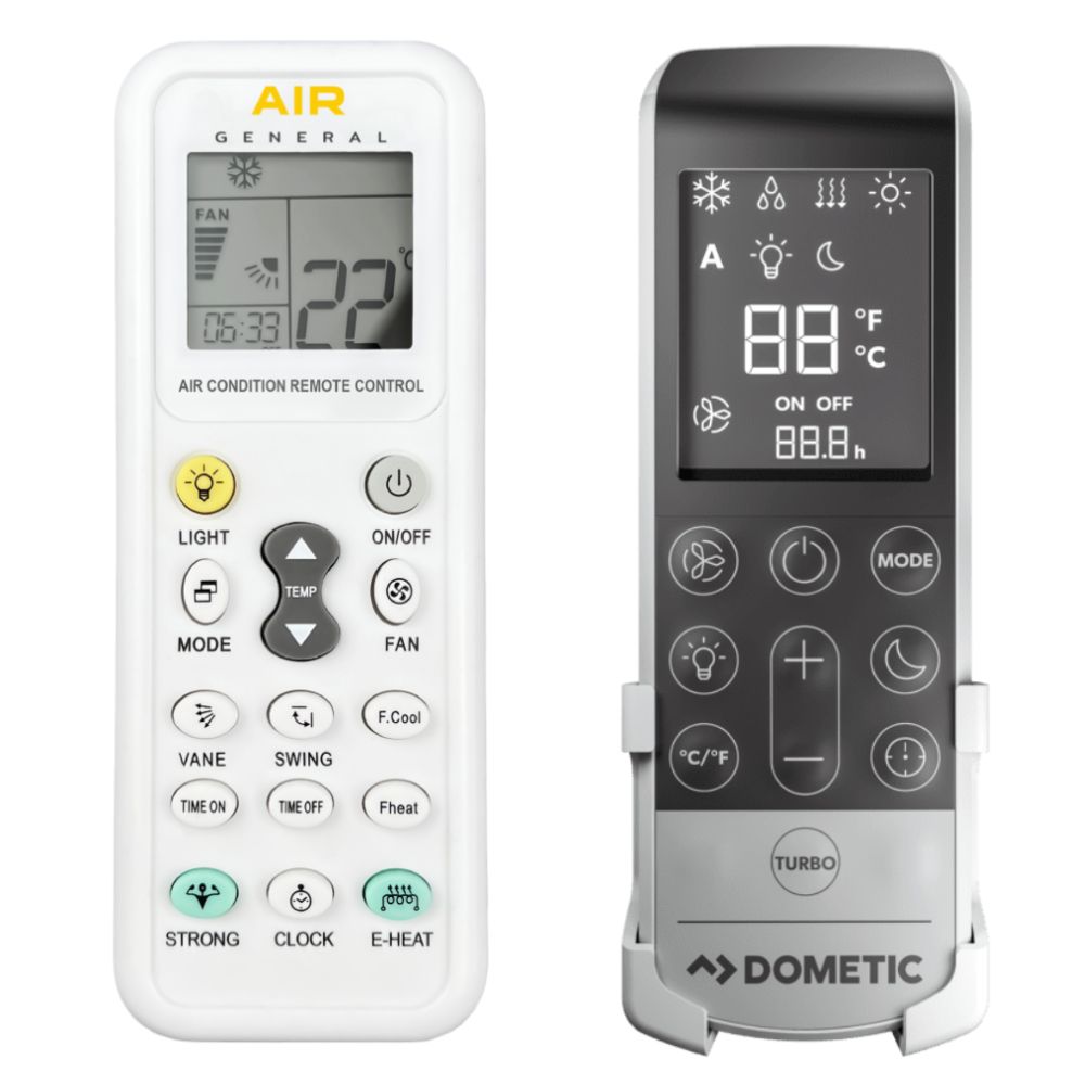 DOMETIC IBIS4 -   


kompatibilis General márkájú távirányító