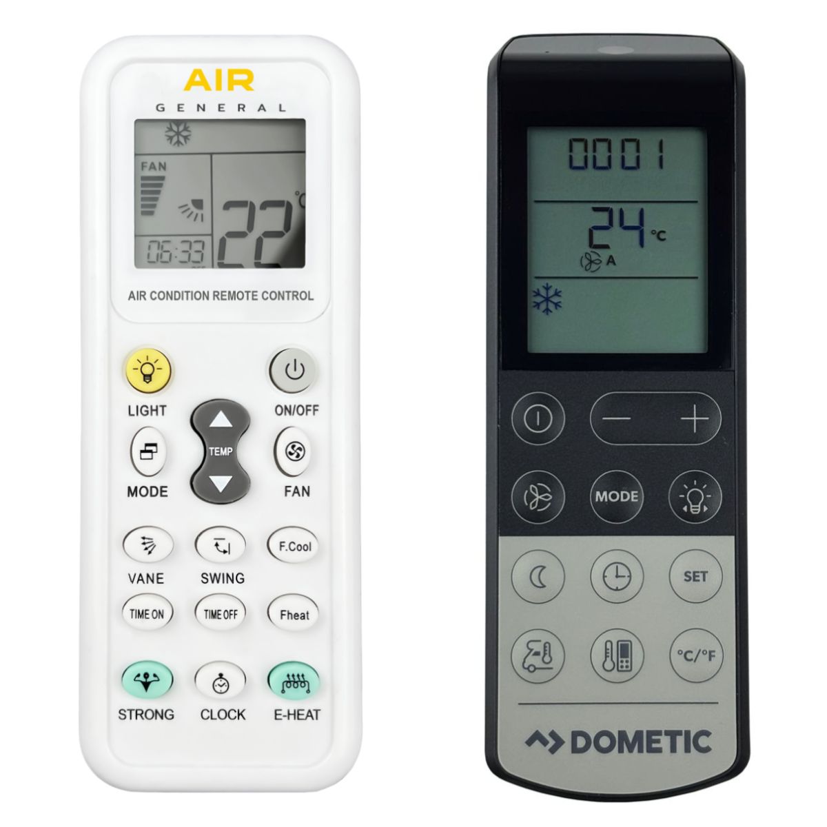 DOMETIC P/N 52117, FRESHWELL 3000, FW 3000, FW 3000 B, FWX 4350 EHPC, 4450020722 -   


kompatibilis General márkájú távirányító