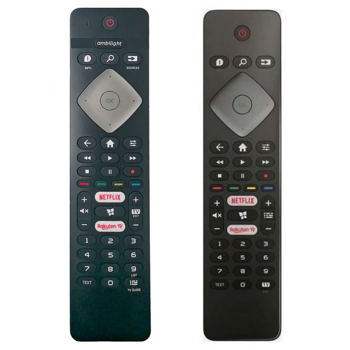 PHILIPS BRC0884301, 24PFS6805, 32PFS6855, 32PHS6605, 43PUS6504, 43PUS6554, 43PUS6704, 43PUS7505 - helyettesítő távirányító