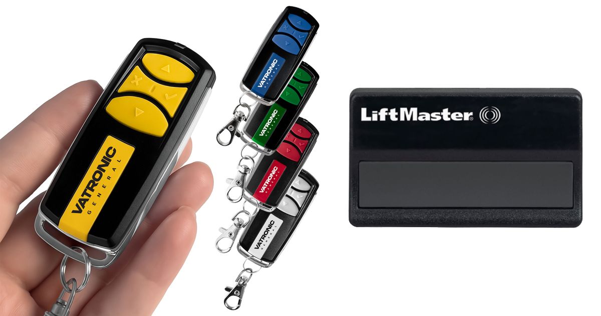LIFTMASTER 371LM 315MHz - Luxus fém 4 csatornás távirányító VATRONIC