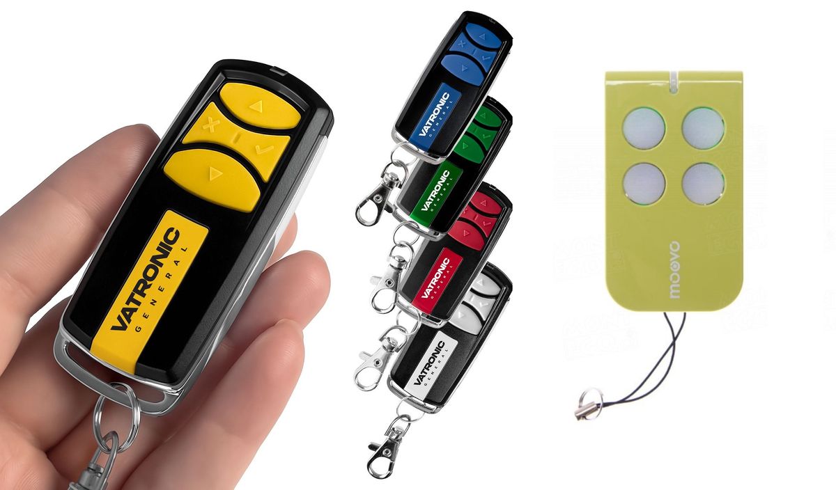 MOOVO MT4V - Luxus fém 4 csatornás távirányító VATRONIC