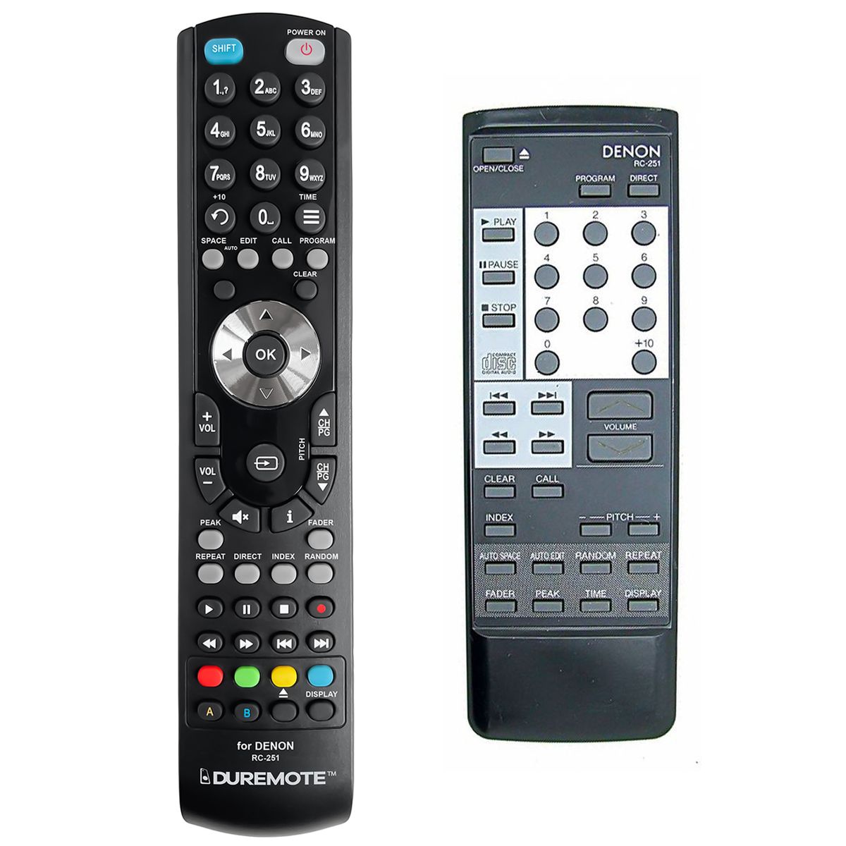 DENON RC-251 - távirányító duplikátum