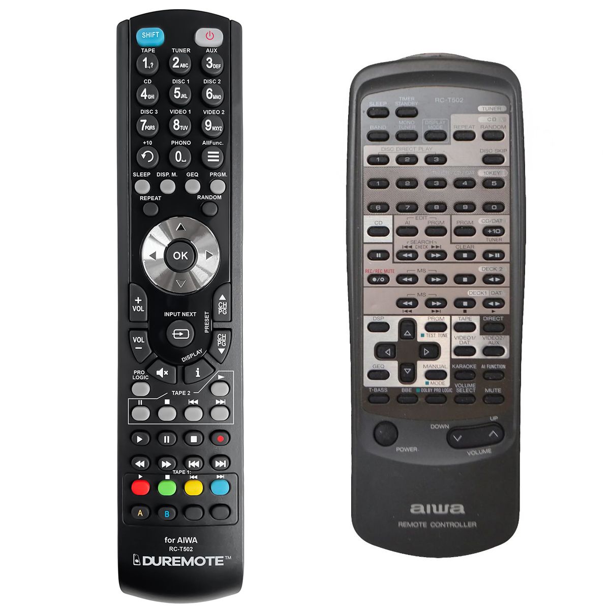 AIWA RC-T502 - távirányító duplikátum