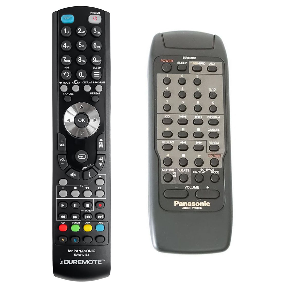 PANASONIC EUR642182 - távirányító duplikátum