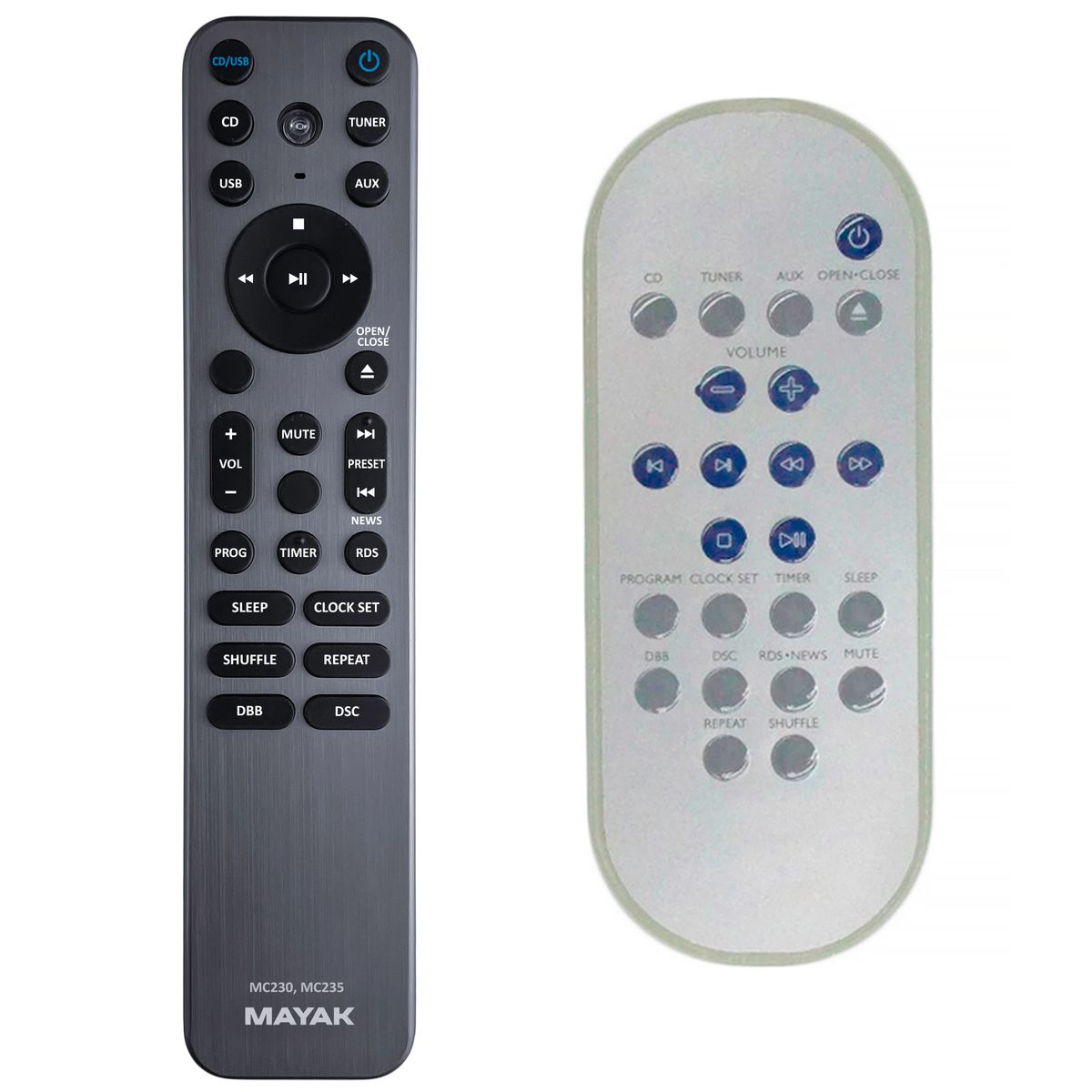 PHILIPS MC230, MC235, MCD139, MCM275 -   

fémházas háttérvilágítással
távirányító
 duplikátum