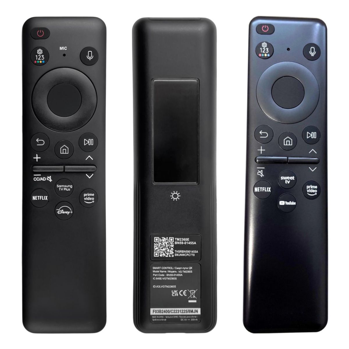 SAMSUNG BN59-01500F - NAPENERGIA rádiós (BT) csere távirányító hangvezérléssel