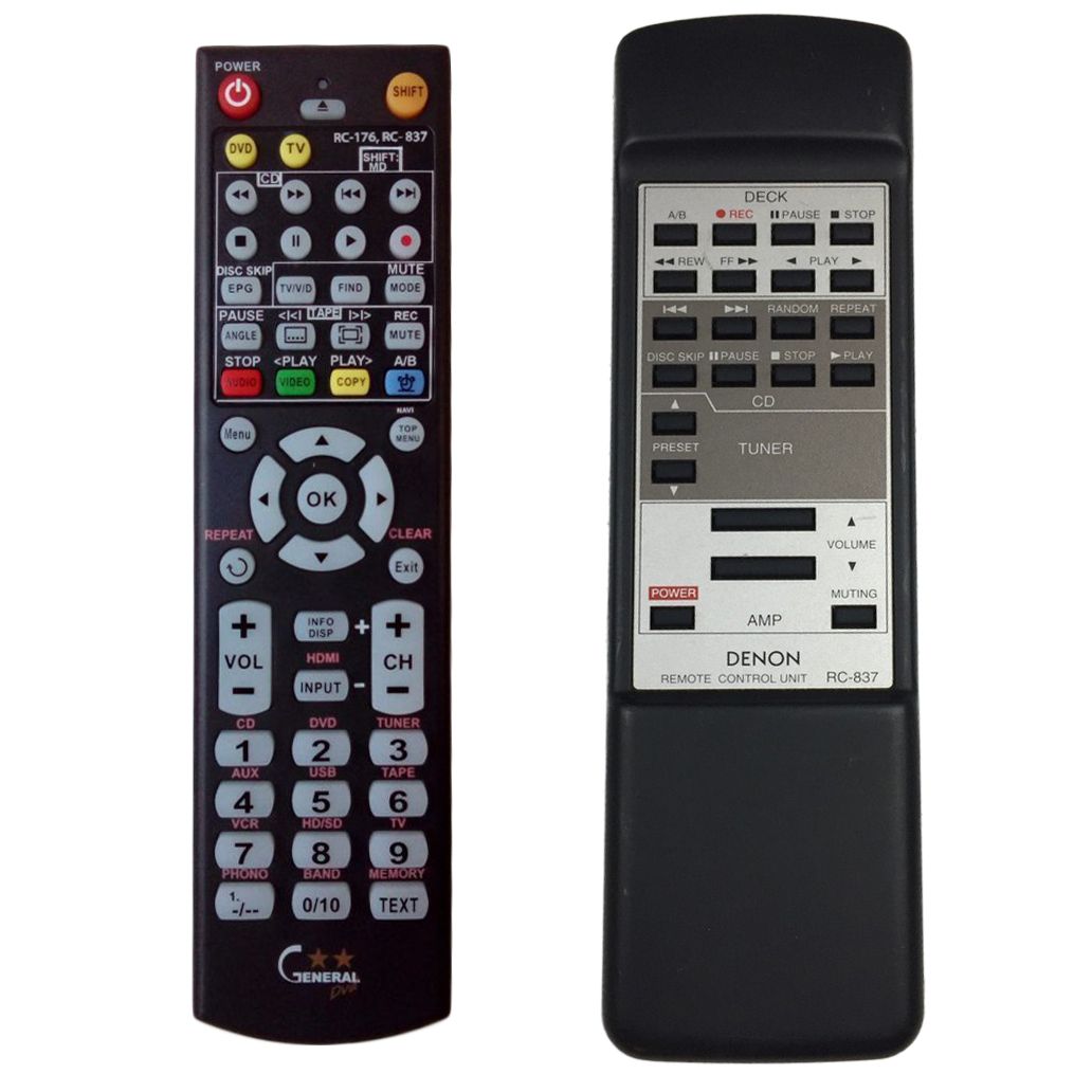 DENON RC-176, RC- 837 -   


távirányító
 duplikátum