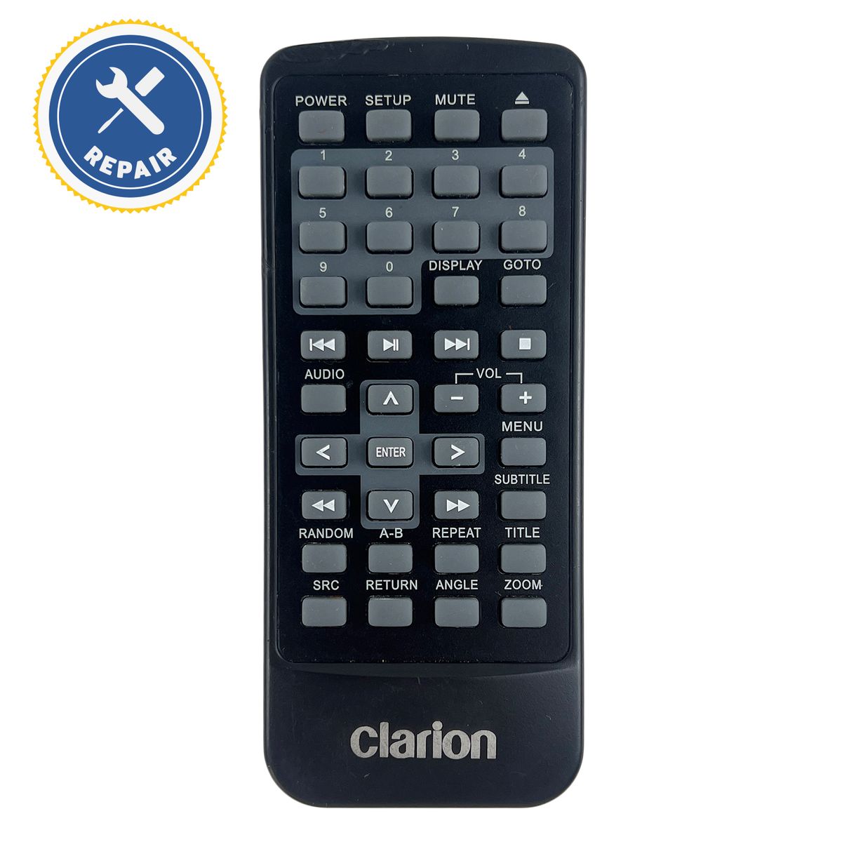 Távirányító javítása – Clarion RCU003