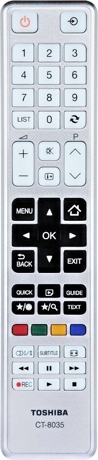 TOSHIBA CT-8035 - eredeti gyári távirányító