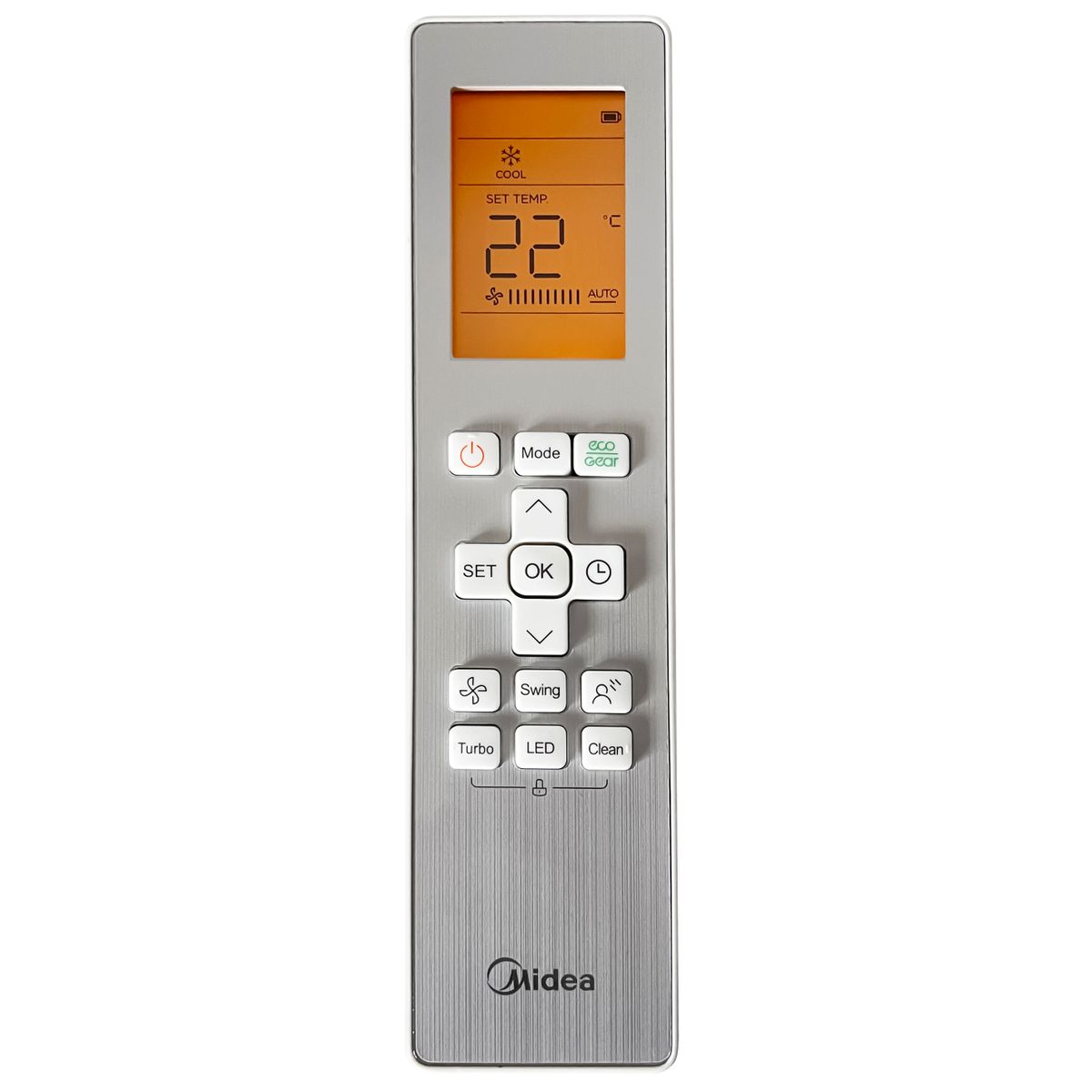 MIDEA RG10A(F2S)/BGEF - eredeti gyári távirányító