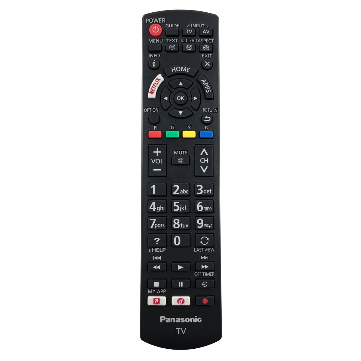 PANASONIC N2QAYB001190 - eredeti gyári távirányító