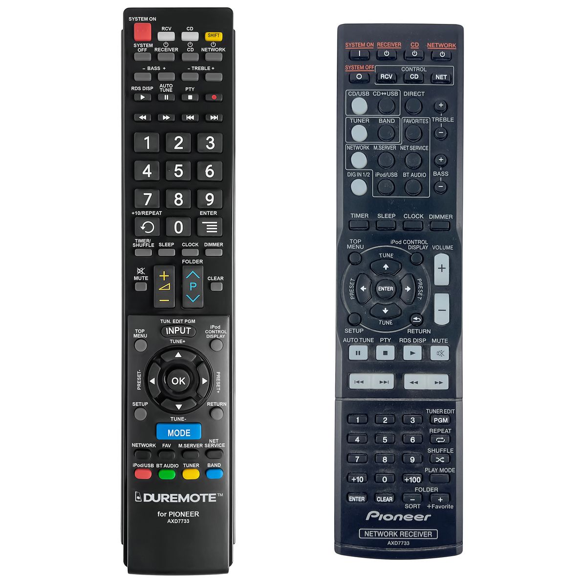 PIONEER AXD7733 - távirányító duplikátum