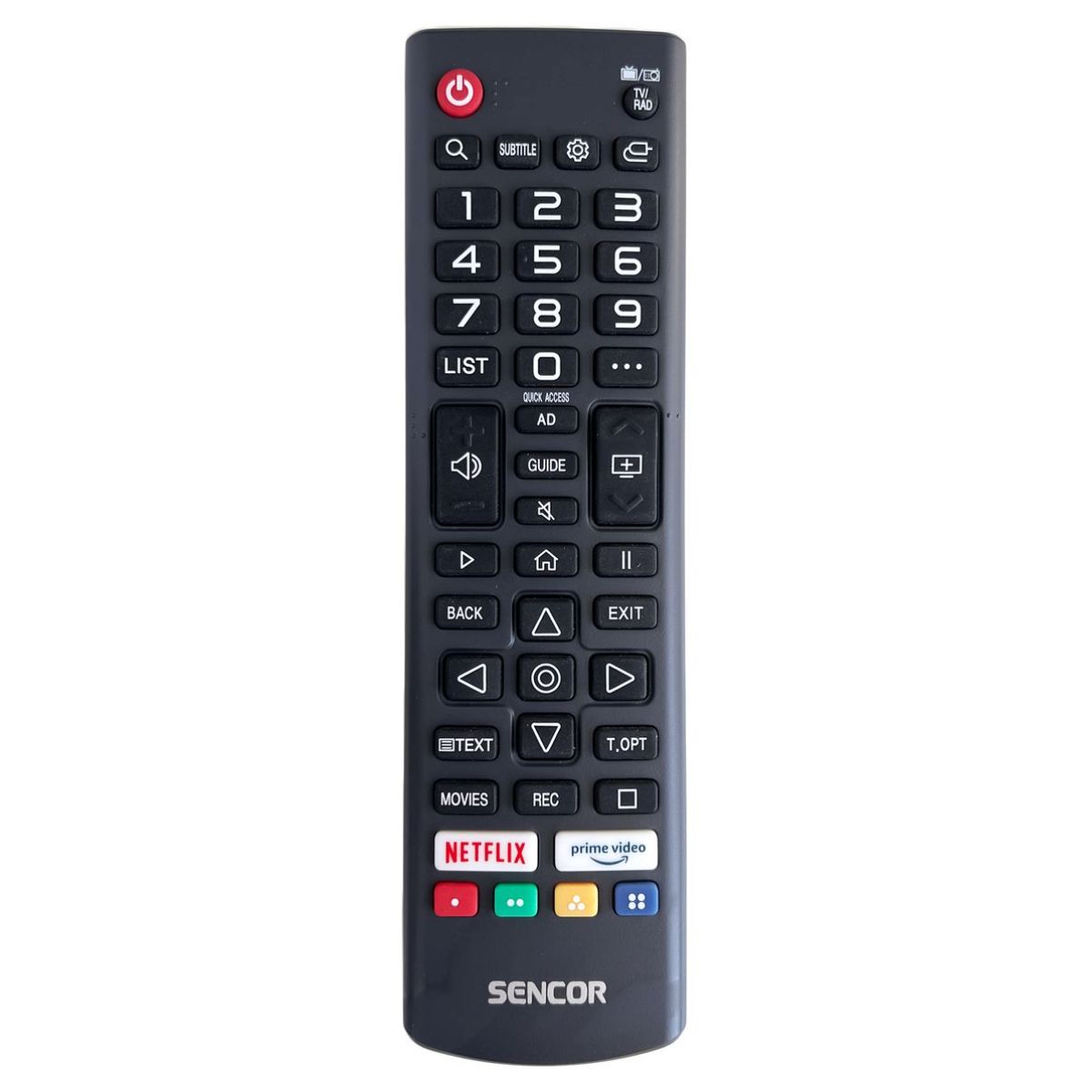 SENCOR SLE 43Q871B, SLE 50Q871B, SLE 55Q871B - eredeti gyári távirányító