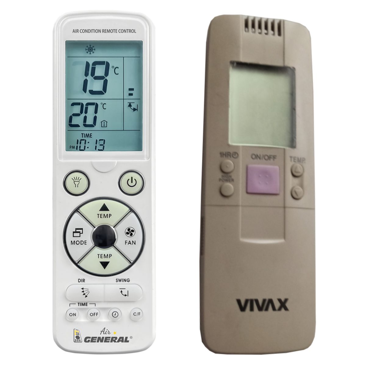 VIVAX R-CH3510VA, ACP-09CH25HSI -   

luxus háttérvilágítású 
távirányító