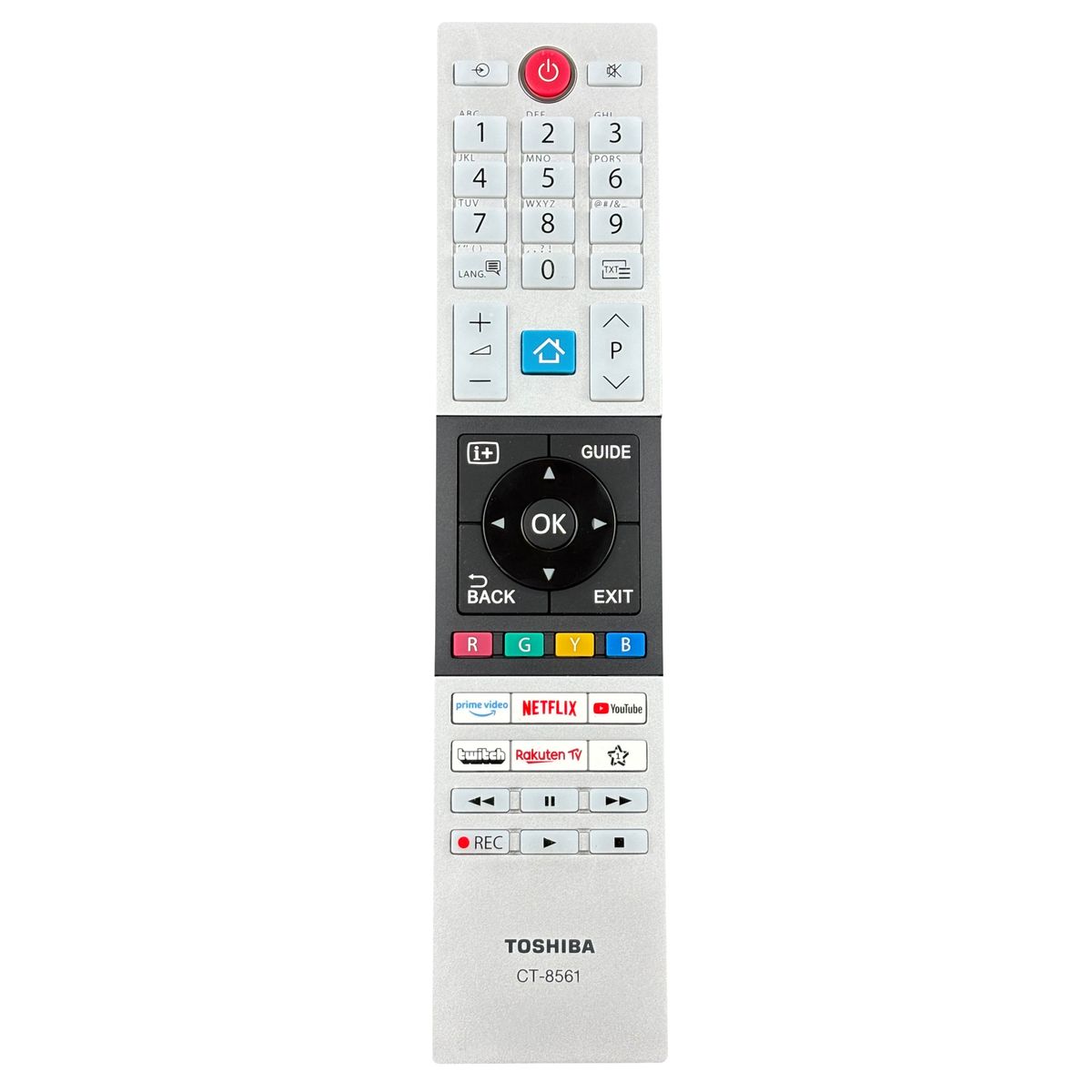 TOSHIBA CT-8561 - eredeti gyári távirányító