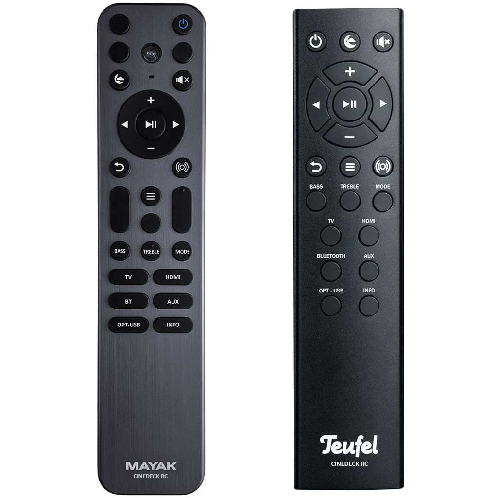 TEUFEL Cinedeck RC -   

fémházas háttérvilágítással
távirányító
 duplikátum