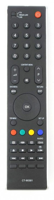 TOSHIBA CT-90301 - helyettesítő távirányító
