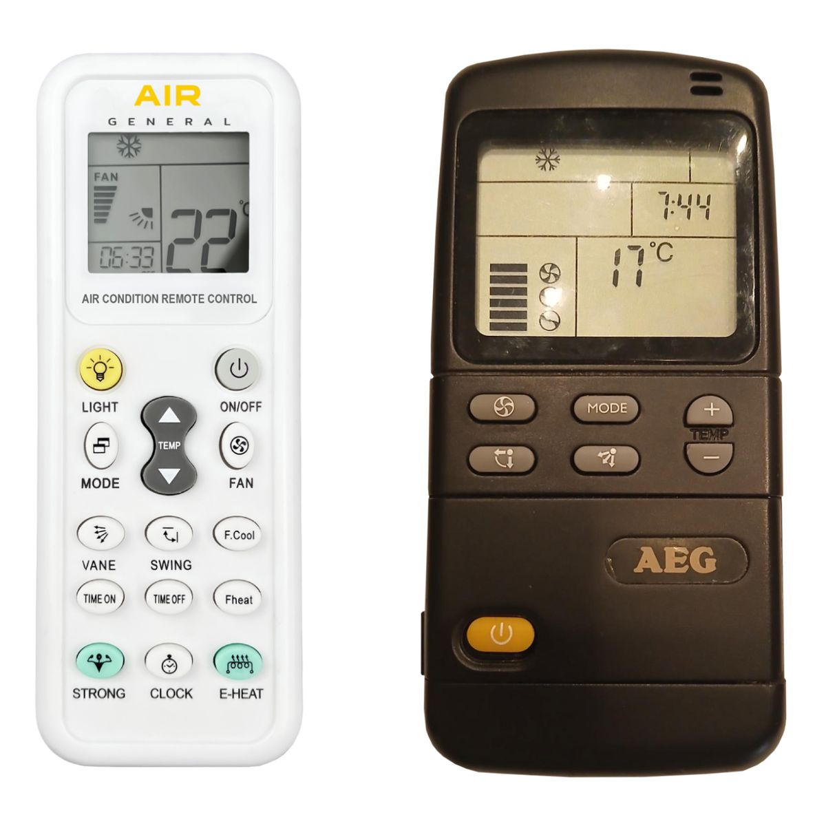 AEG RC 436600, KWi 24 HW -   


kompatibilis General márkájú távirányító