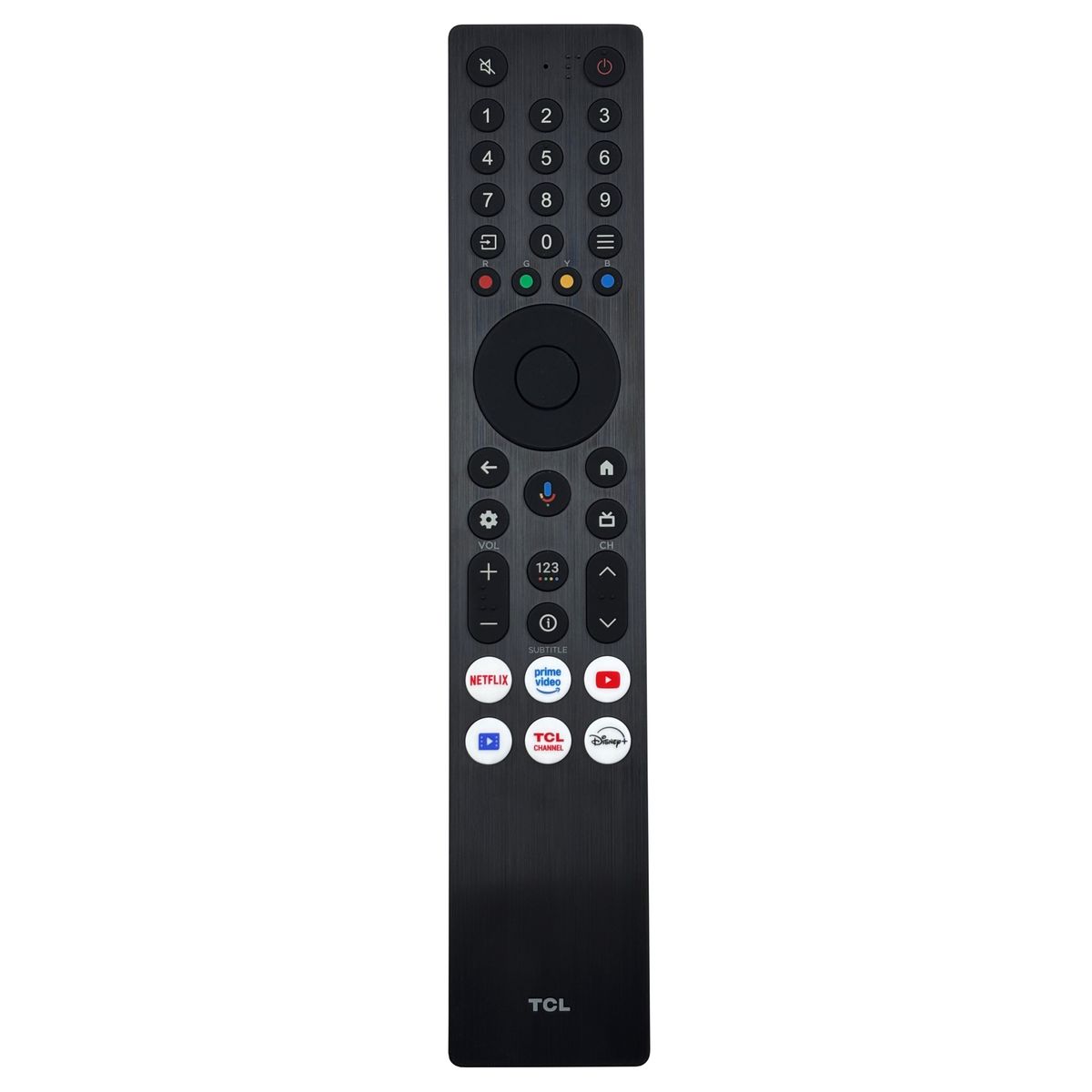 TCL RC833A FMB1, G0401-000263, TV C6K, C7K, C71K, C8K - eredeti gyári távirányító hangvezérléssel