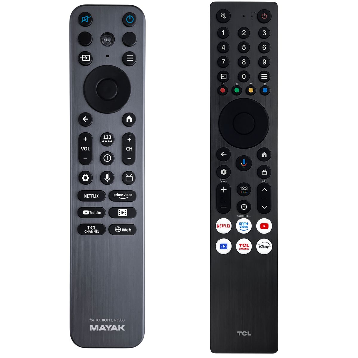 TCL RC833A FMB1, G0401-000263, TV C6K, C7K, C71K, C8K -   

fémházas háttérvilágítással
távirányító
 duplikátum