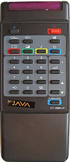 TOSHIBA CT-9599 - helyettesítő távirányító