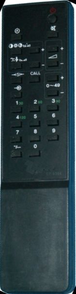 TOSHIBA CT-9396 - helyettesítő távirányító