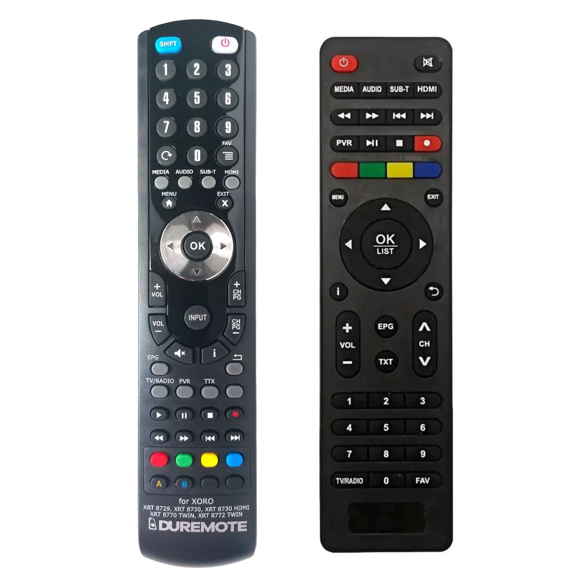 XORO XRT8770 - távirányító duplikátum