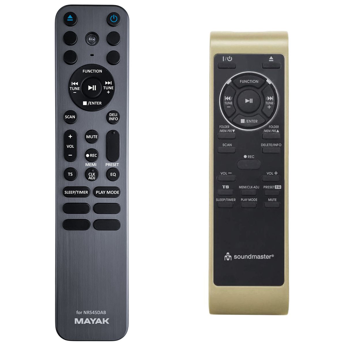 SOUNDMASTER NR545DAB -   

fémházas háttérvilágítással
távirányító
 duplikátum
