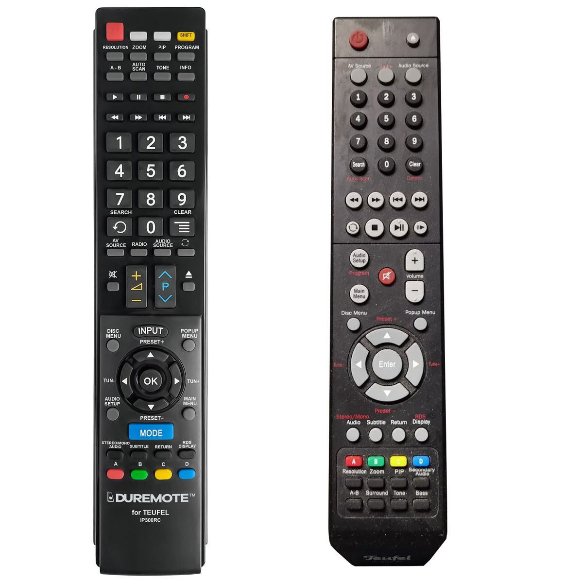 TEUFEL IP300RC - távirányító duplikátum