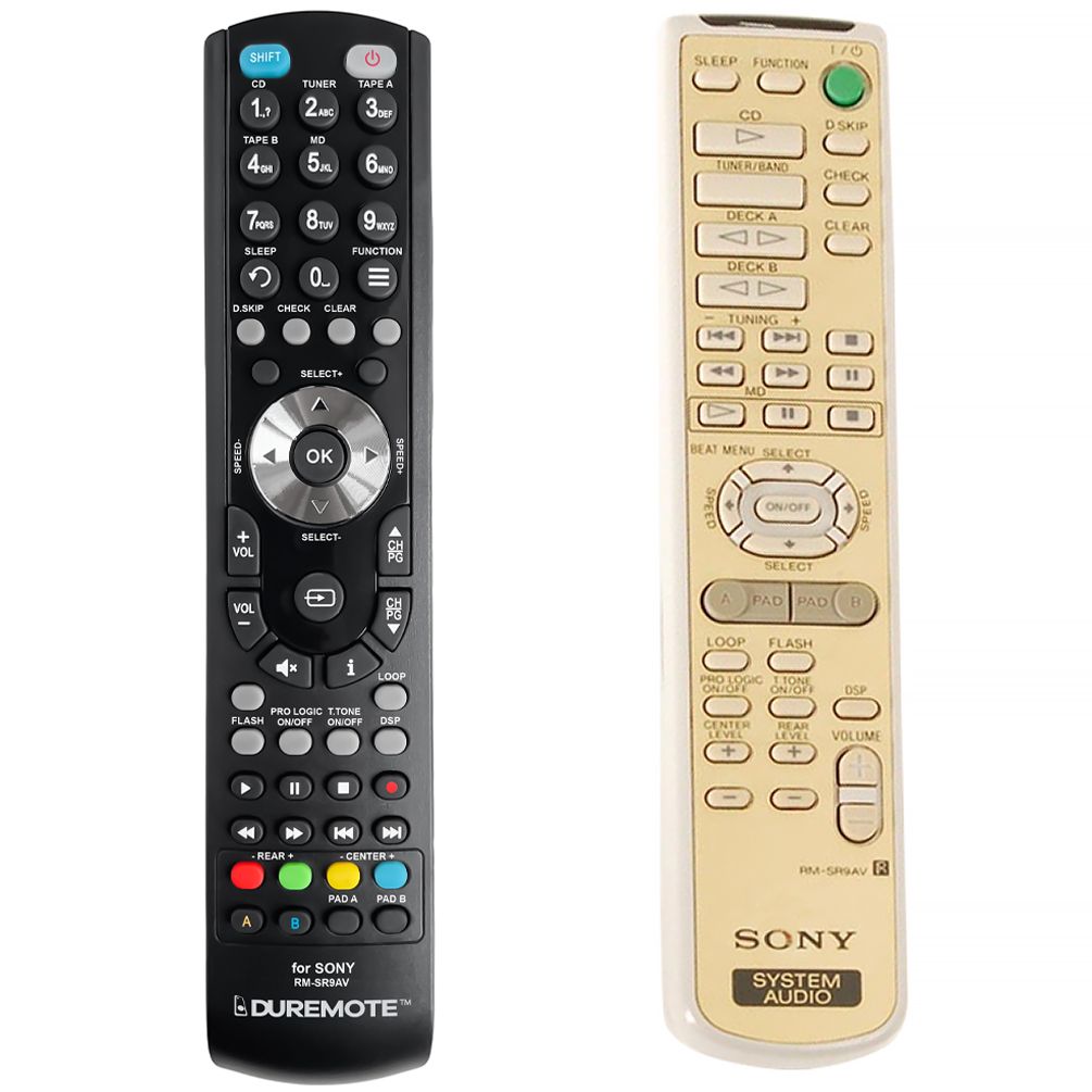 SONY RM-SR9AV - távirányító duplikátum