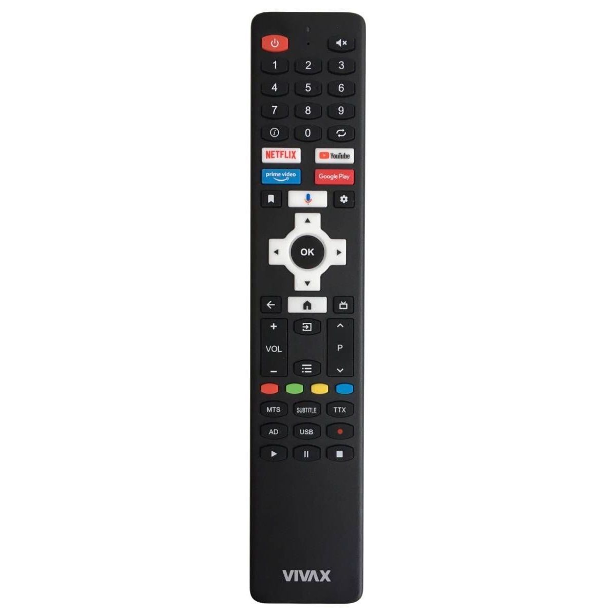 VIVAX 50UHD10K, 32LE10K, 43UHD10K,  A Series  - eredeti gyári távirányító