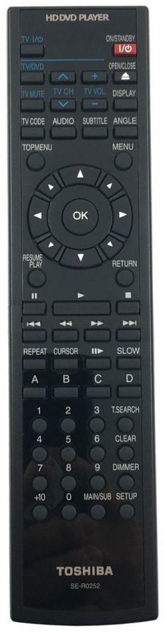 TOSHIBA SE-R0252, P000477490 - eredeti gyári távirányító