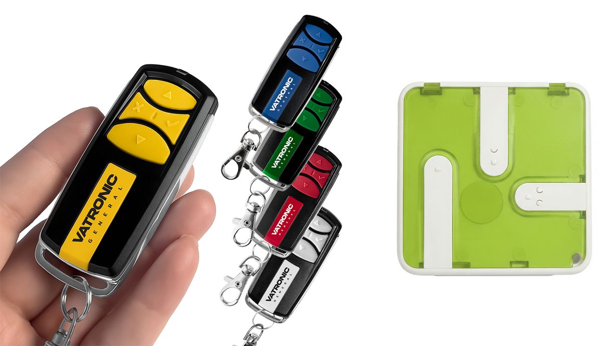 PROTECO MyKey 3 - Luxus fém 4 csatornás távirányító VATRONIC